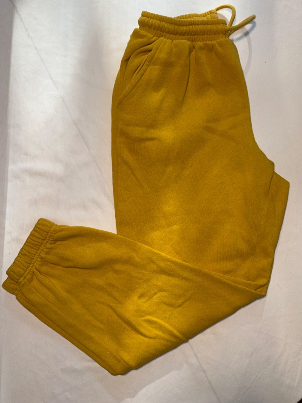Cotton On Women's Mustard Yellow Jogger Sweatpants Size M